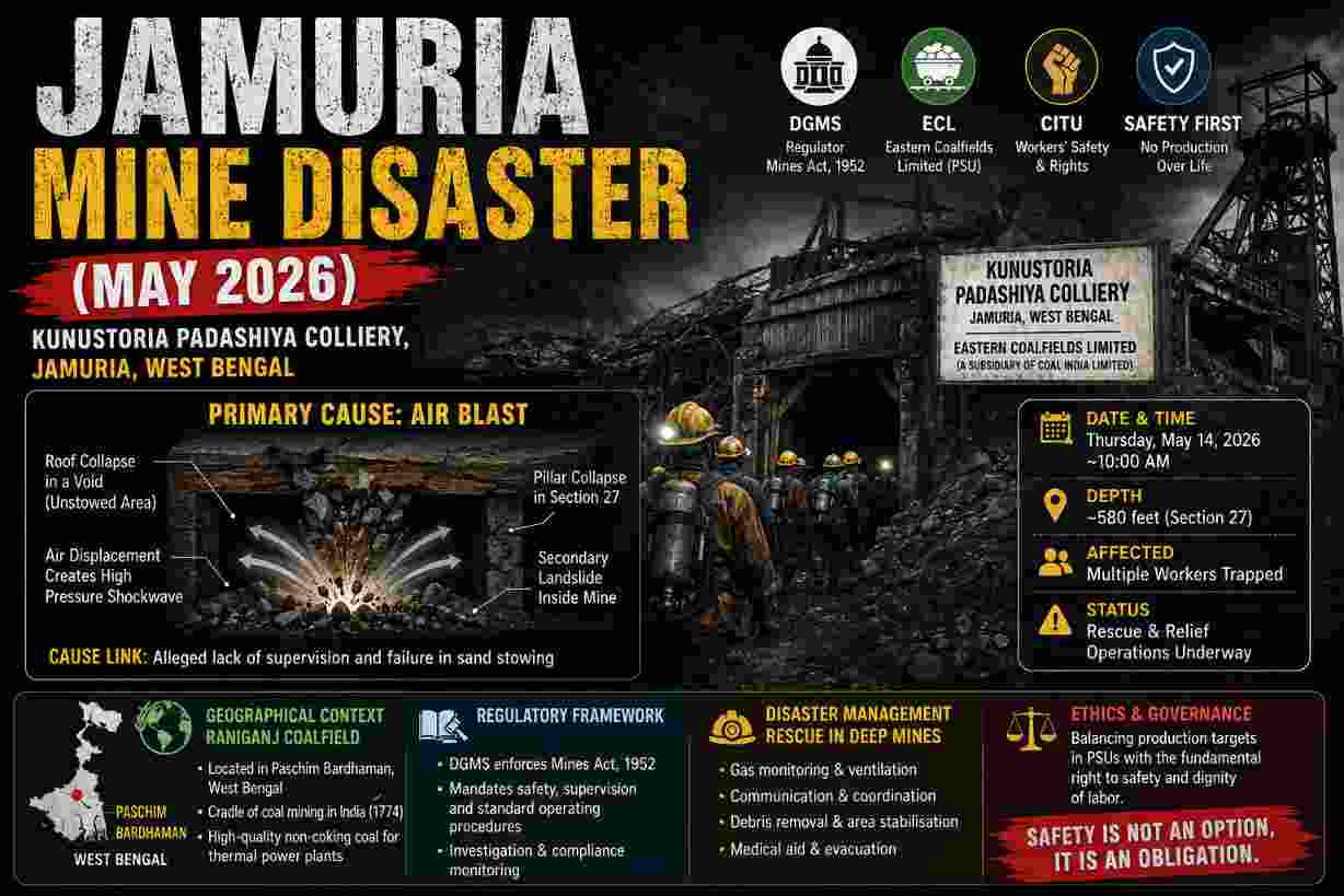 Jamuria Mine Disaster (May 2026)